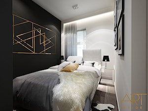 sypialnia ze złotem - zdjęcie od ARTINSIDE