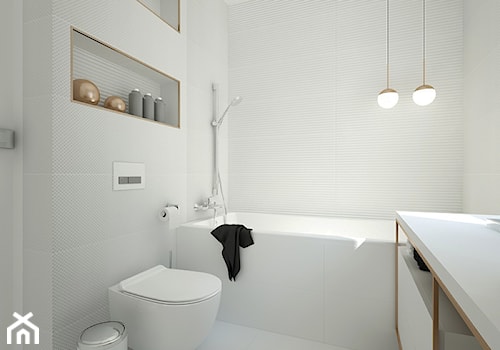 łazienka na biało - zdjęcie od ARTINSIDE