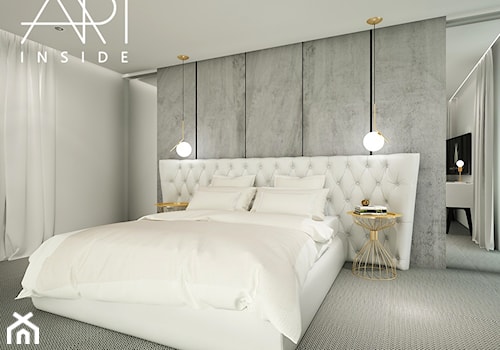 sypialnia w bieli - zdjęcie od ARTINSIDE