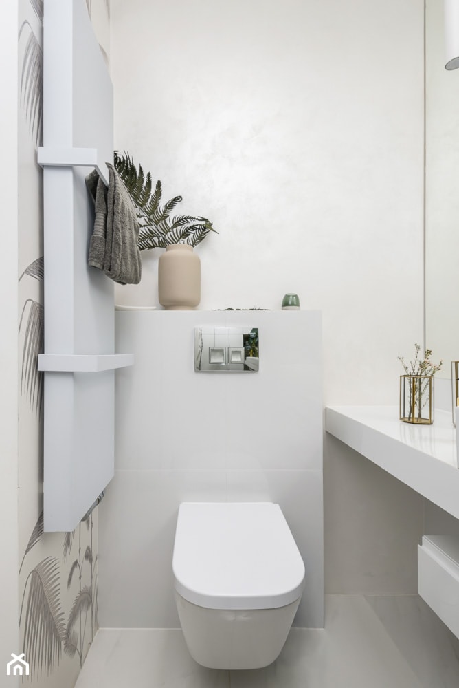 Łazienka minimalistki - Łazienka, styl minimalistyczny - zdjęcie od Q2Design