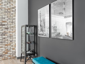 Apartament w stylu industrialnym - Hol / przedpokój, styl industrialny - zdjęcie od Maciejewska Design