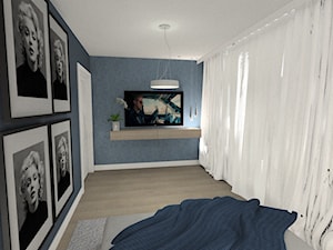 Sypialnia - Sypialnia, styl nowoczesny - zdjęcie od Maciejewska Design