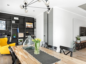 Apartament w stylu industrialnym - Jadalnia, styl industrialny - zdjęcie od Maciejewska Design