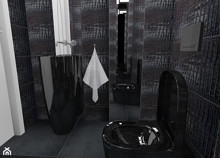 WC dla gości - zdjęcie od Maciejewska Design