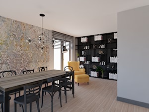 Apartament w Katowicach w loftowym stylu - Jadalnia - zdjęcie od Maciejewska Design
