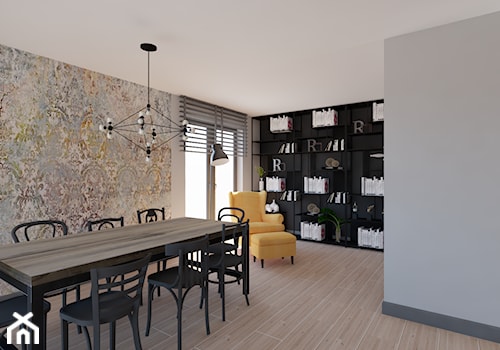 Apartament w Katowicach w loftowym stylu - Jadalnia - zdjęcie od Maciejewska Design