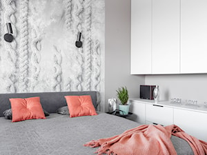 Apartament w stylu industrialnym - Sypialnia, styl nowoczesny - zdjęcie od Maciejewska Design