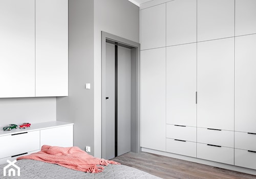 Apartament w stylu industrialnym - Sypialnia, styl nowoczesny - zdjęcie od Maciejewska Design