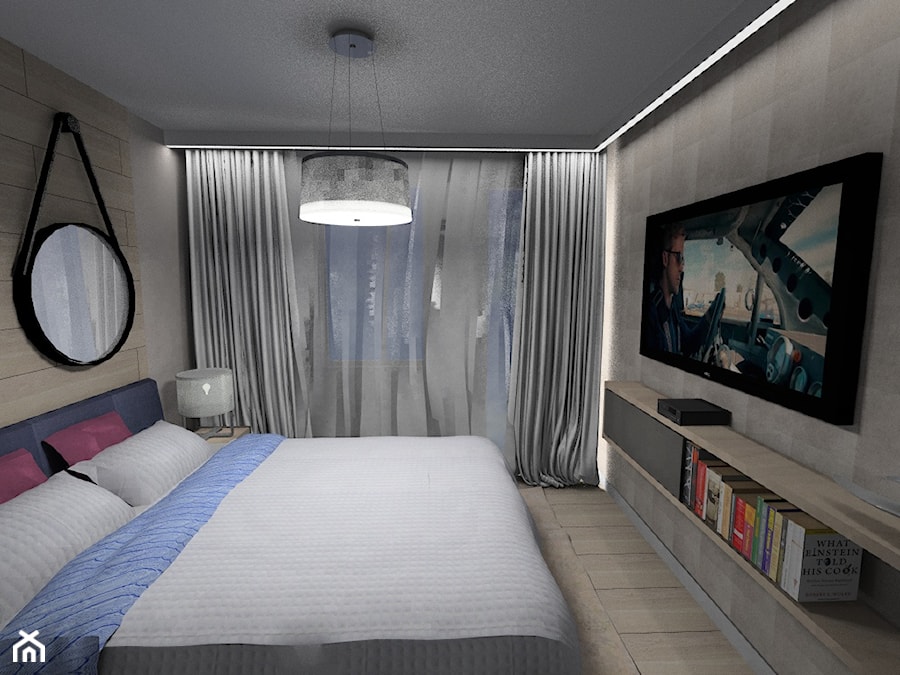 Mieszkanie - Średnia sypialnia, styl nowoczesny - zdjęcie od Maciejewska Design