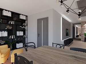 Apartament w Katowicach w loftowym stylu - Jadalnia - zdjęcie od Maciejewska Design