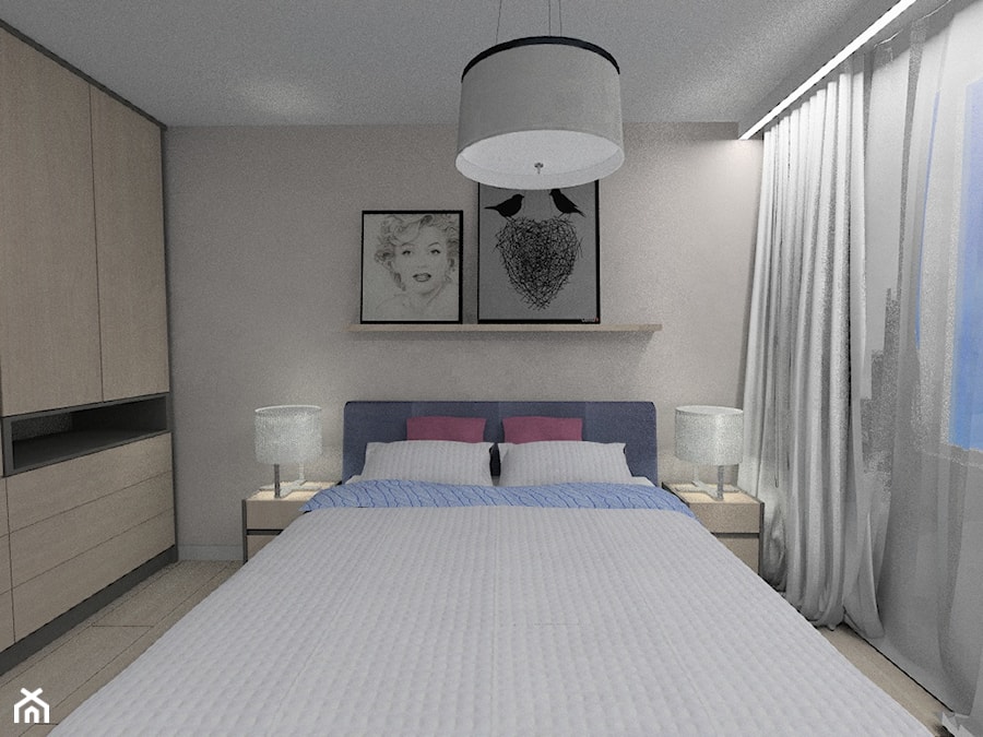 Mieszkanie - Sypialnia, styl nowoczesny - zdjęcie od Maciejewska Design