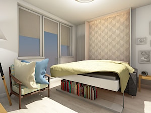 salon połączony z sypialnią - zdjęcie od Aleksandra Bartczak 2