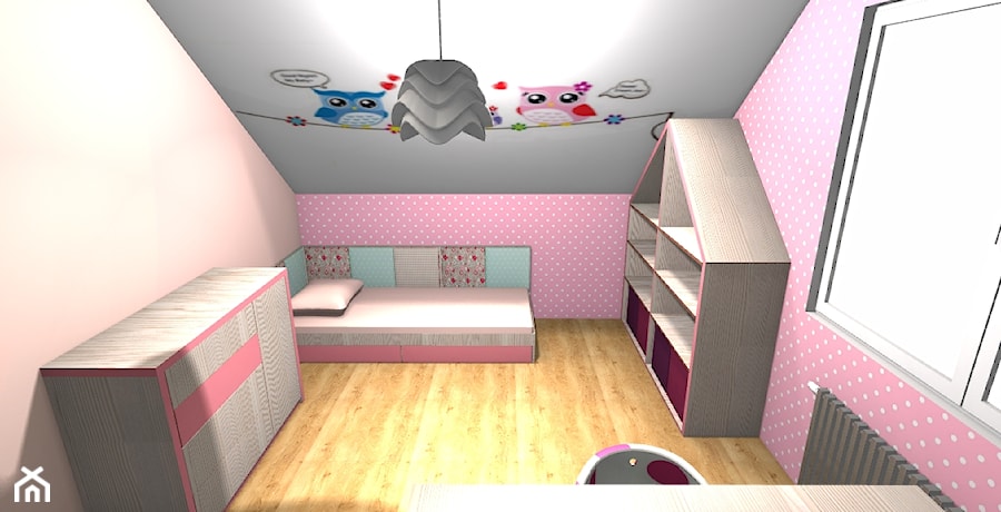 Pokój małej księżniczki - Pokój dziecka, styl nowoczesny - zdjęcie od Revo Home & Garden