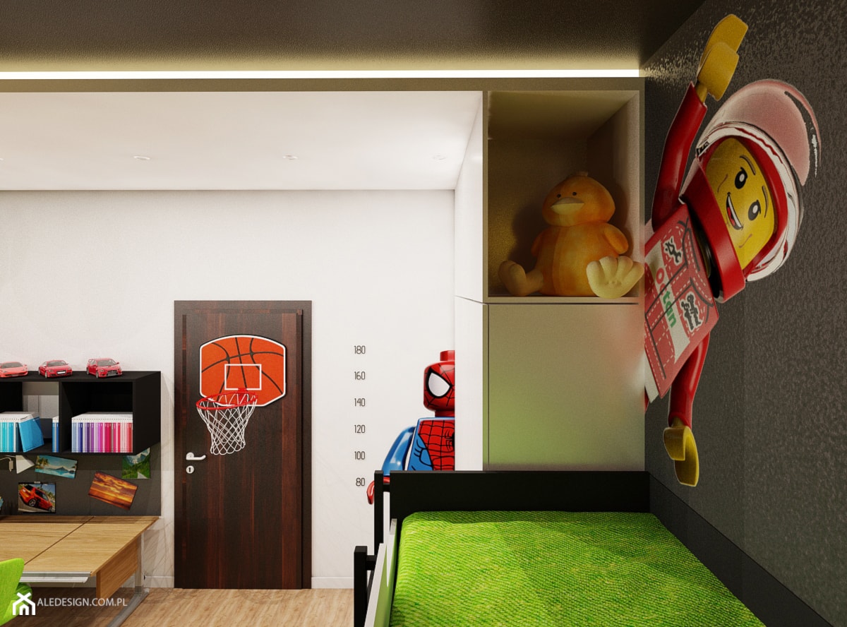 Pokój dzieci w wieku 8 i 5 lat - zdjęcie od Ale design Grzegorz Grzywacz - Homebook