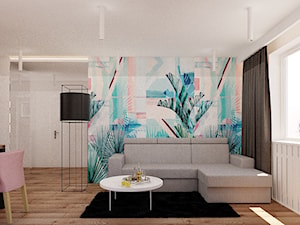 Mieszkanie 65m2 - Salon, styl nowoczesny - zdjęcie od Ale design Grzegorz Grzywacz