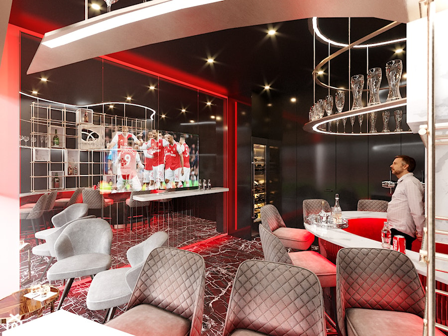 FC Arsenal London - Vip room Project - zdjęcie od Ale design Grzegorz Grzywacz