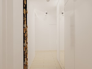 Namiarkowa 75m2 - Średni biały hol / przedpokój, styl minimalistyczny - zdjęcie od Ale design Grzegorz Grzywacz