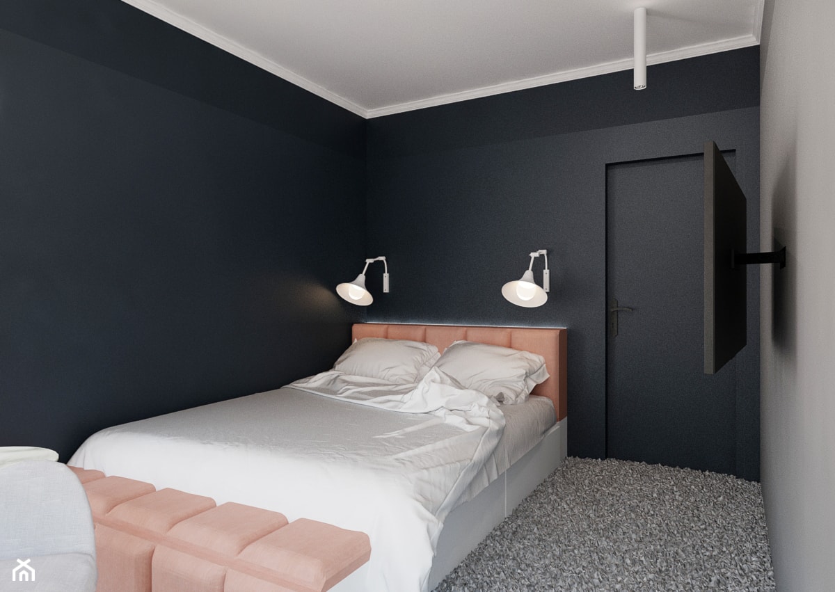 Garderoba połączona z sypialnią - zdjęcie od Ale design Grzegorz Grzywacz - Homebook