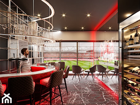 Aranżacje wnętrz - Wnętrza publiczne: FC Arsenal London - Vip room Project - Ale design Grzegorz Grzywacz. Przeglądaj, dodawaj i zapisuj najlepsze zdjęcia, pomysły i inspiracje designerskie. W bazie mamy już prawie milion fotografii!