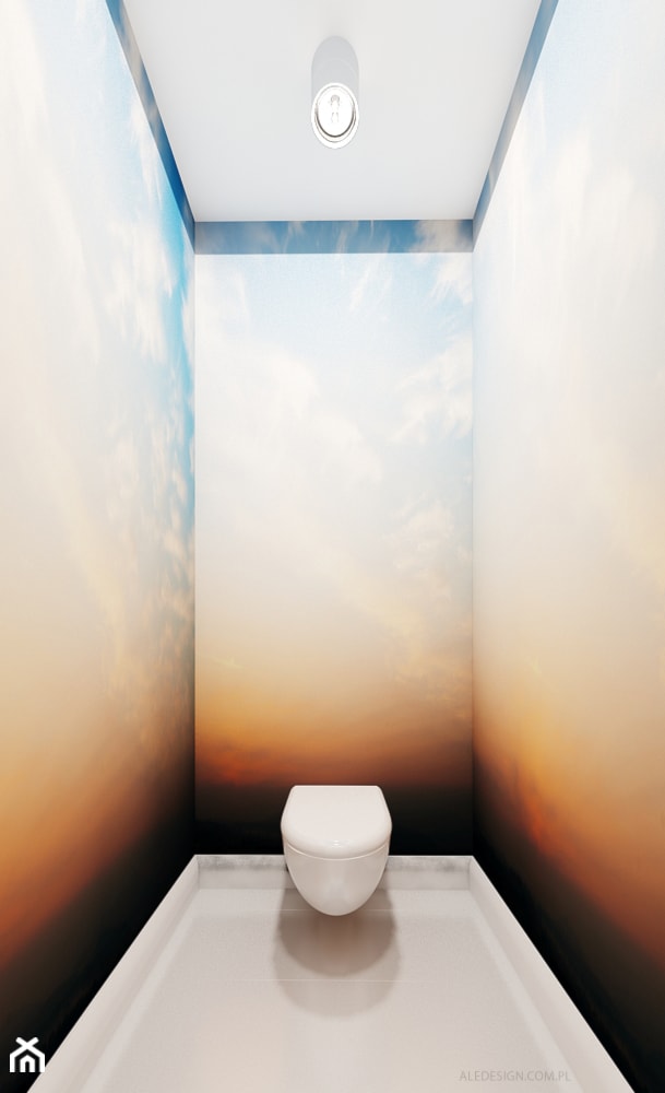 Toaleta - Łazienka, styl minimalistyczny - zdjęcie od Ale design Grzegorz Grzywacz - Homebook