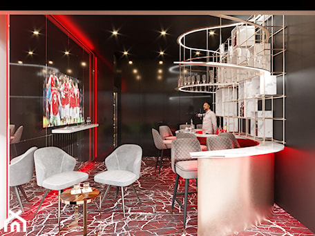 Aranżacje wnętrz - Wnętrza publiczne: FC Arsenal London - Vip room Project - Ale design Grzegorz Grzywacz. Przeglądaj, dodawaj i zapisuj najlepsze zdjęcia, pomysły i inspiracje designerskie. W bazie mamy już prawie milion fotografii!
