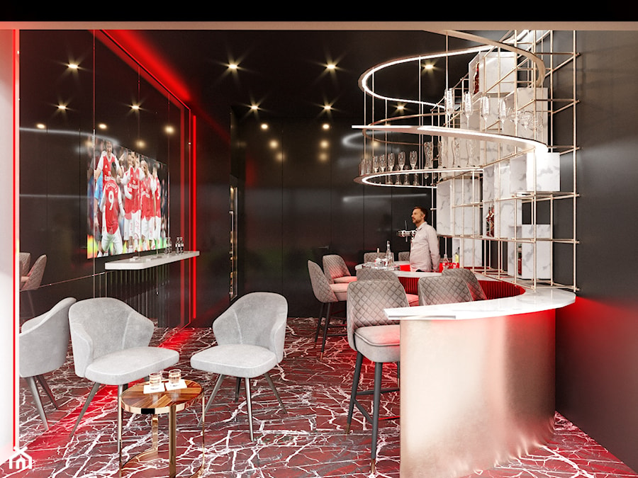 FC Arsenal London - Vip room Project - zdjęcie od Ale design Grzegorz Grzywacz