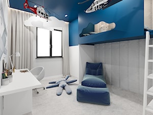 Pokój małego Pilota - zdjęcie od Ale design Grzegorz Grzywacz