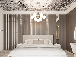 Projekt sypialni w Dąbrowie Górniczej - zdjęcie od Ale design Grzegorz Grzywacz