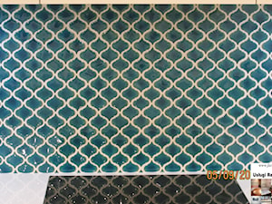 Mozaika turkusowa. - zdjęcie od Krupa Usługi Remontowe