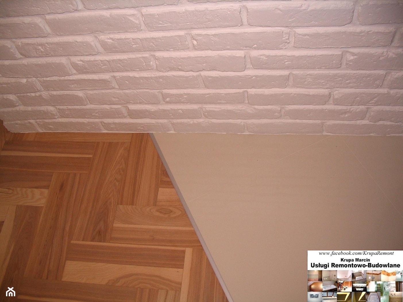 Ścianki z cegły ozdobnej - zdjęcie od Krupa Usługi Remontowe - Homebook