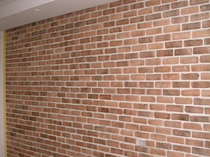 Ścianki z cegły ozdobnej - zdjęcie od Krupa Usługi Remontowe