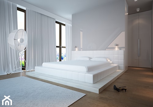 Biała sypialnia - zdjęcie od Studio Aranżacja