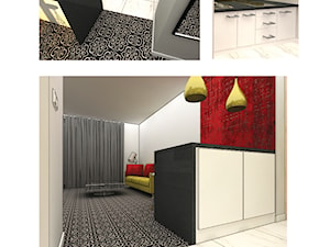 u. Zeromskiego 15, Szklarska Poreba - mieszkanie 41m2 - Kuchnia, styl minimalistyczny - zdjęcie od Diamond Investments Sp. z o.o.
