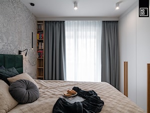 CIEPŁO - ZIMNO - Sypialnia, styl nowoczesny - zdjęcie od KODO projekty i realizacje wnętrz