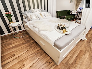 MINI KAWALERKA - OLIMPIA PORT - Średnia sypialnia - zdjęcie od KODO projekty i realizacje wnętrz
