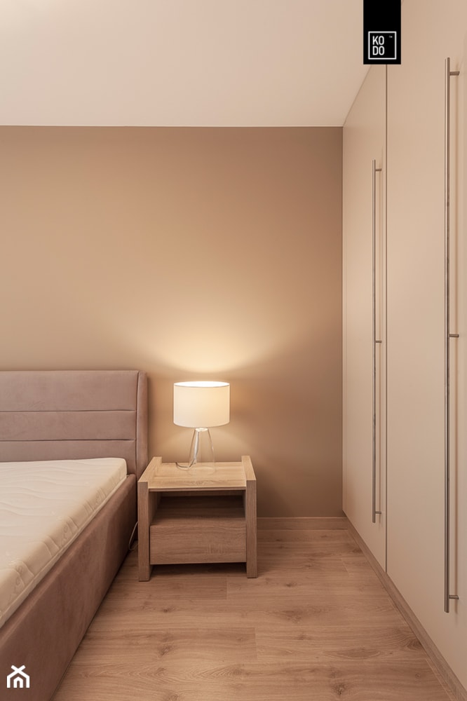 Sypialnia, styl nowoczesny - zdjęcie od KODO projekty i realizacje wnętrz