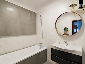 Apartament Kolonialny - Średnia bez okna łazienka, styl tradycyjny - zdjęcie od KODO projekty i realizacje wnętrz