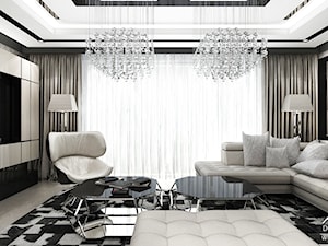 Projekt wnętrz luksusowego domu. - zdjęcie od ArtCore Design