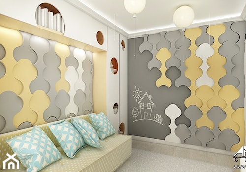 Projekt wnętrza pokoju dziecięcego - bawialni - zdjęcie od ArtCore Design