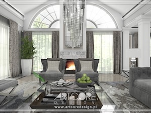 Luksusowe wnętrza domów - zdjęcie od ArtCore Design