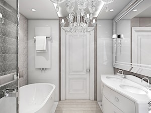 Projekt wnętrza stylowej łazienki. - zdjęcie od ArtCore Design