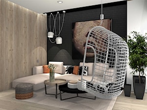 Salon z czernią w tle - zdjęcie od Bubbles Studio