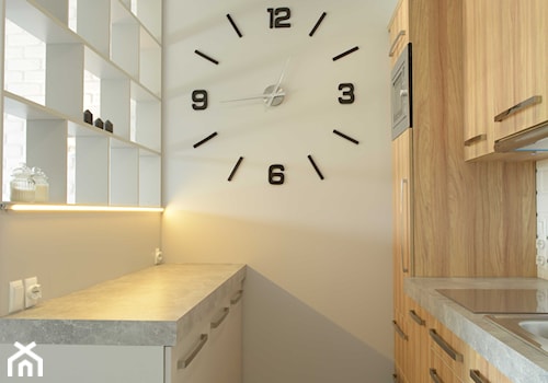Mieszkanie inwestycyjne Wisła 2 - Kuchnia, styl nowoczesny - zdjęcie od Bubbles Studio
