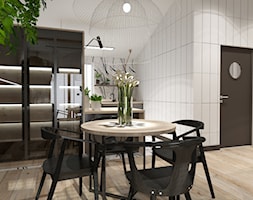 Skandynawskie mieszkanie dla mężczyzny - Jadalnia, styl industrialny - zdjęcie od Bubbles Studio - Homebook