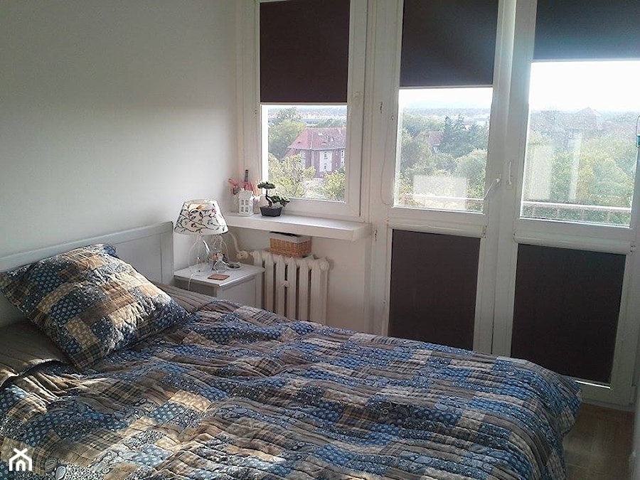 Metamorfoza małej sypialni - Sypialnia - zdjęcie od DEKOR- Pracownia Iwona Dziekońska