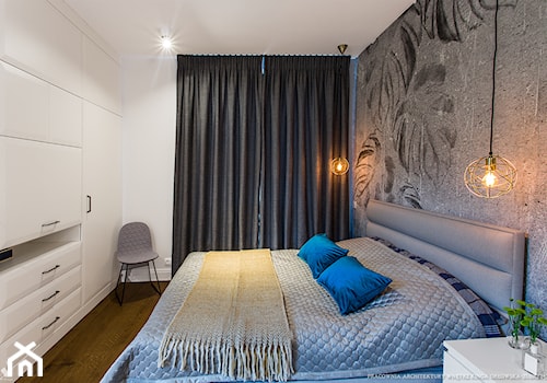 Mokotów - Średnia biała sypialnia - zdjęcie od MebleActiv