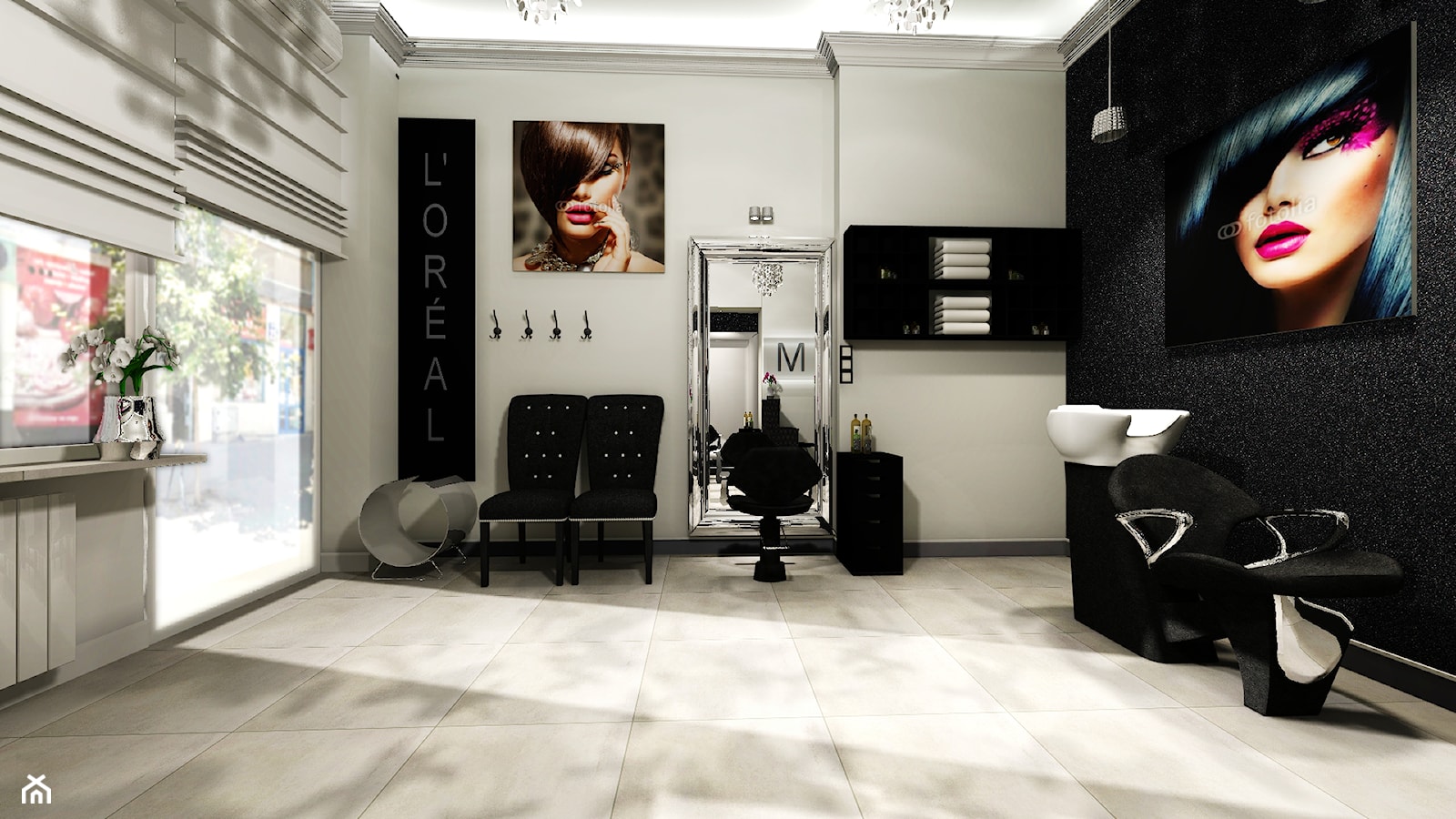 Salon fryzjerski - zdjęcie od Remonts Urszula Bochowicz - Homebook