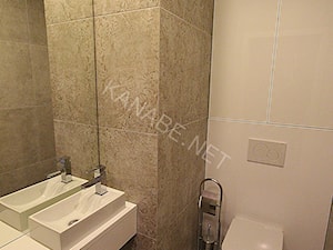 Nowoczesna klasyka Apartament 72 m2 Kielce - Łazienka, styl nowoczesny - zdjęcie od KAnaBE