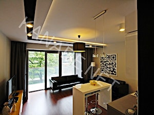 APARTAMENT 58m2 - Salon, styl nowoczesny - zdjęcie od KAnaBE