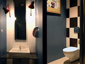Fast & Good - Mała bez okna z punktowym oświetleniem łazienka, styl vintage - zdjęcie od DOMagała Design
